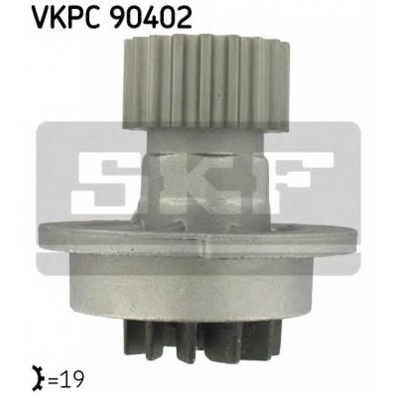 VKPC 90402 SKF - Насос охолоджуючої рідини